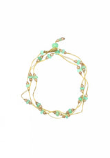 Necklace Loopy Duo Perldot-Champ