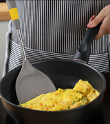 Anygleam Cooking Utensil 8 Set Khaki Heat Resistant Tools with 1 Rice Spatula and 1 Storage for Spatula Kit Kitchen Accessories Kitchenware for Nonstick Cookware