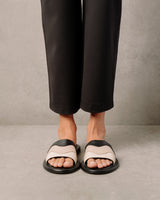 Malibu Kaleidoscope Black Sandals ALOHAS