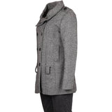 Unbranded Overcoat - Large Grey Polyester Blend