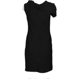 Derhy Midi Dress - Small Black Polyester