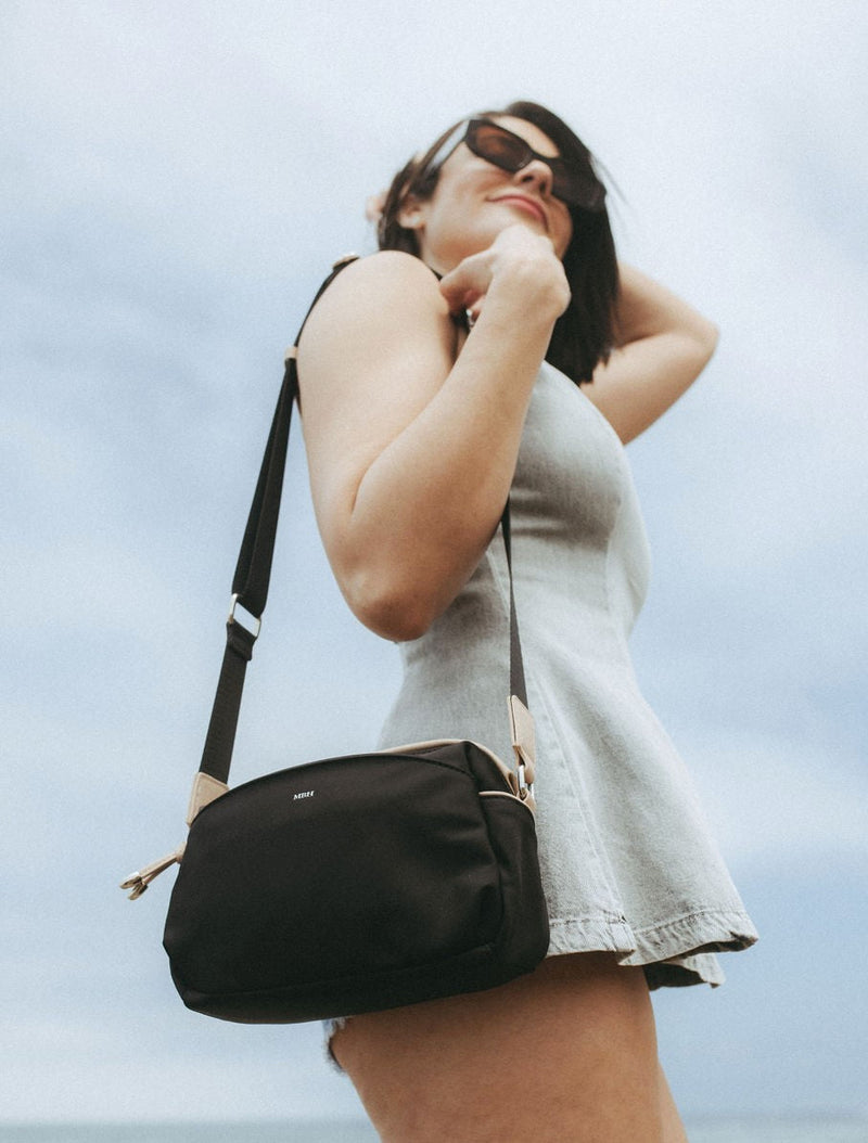 The Everyday Crossbody Bag - Black