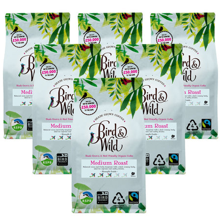 Medium Roast Coffee, Beans or Ground - Case 6x200g