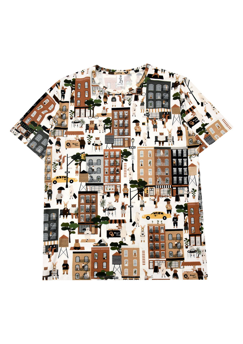 Organic cotton men's  T-shirt - New York