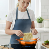 Anygleam Stock Pot Rainbow no.3-L Stainless Steel HotPot Without Lid Single-Layer Cooking Soup Noodle Sea Food Home Kitchen Restaurant Tools