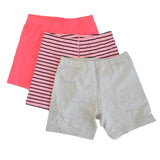 Pre-owned Pink Stripe | Gray Shorts size: 10 Years Pink Stripe | Gray