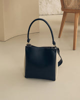 🌽 Mini Two-Tone Tote Corn Leather