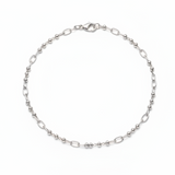 Mixed Chain Bead Necklace with MHART Logo