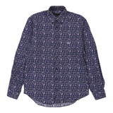 Vintage purple Etro Patterned Shirt - mens medium