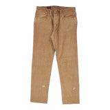 Gucci Cord Trousers - 30W UK 10 Beige Cotton