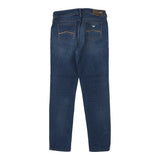 Armani Jeans - 32W UK 10 Blue Cotton