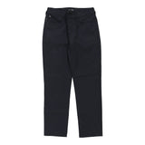 Armani Jeans Trousers - 28W UK 8 Navy Cotton