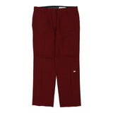 Stella Mccartney Trousers - 37W UK 18 Red Wool Blend