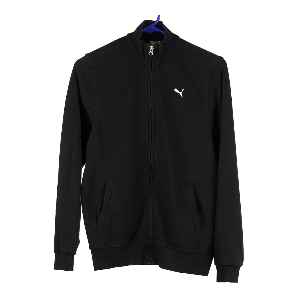 Age 14 Puma Zip Up - XL Black Cotton