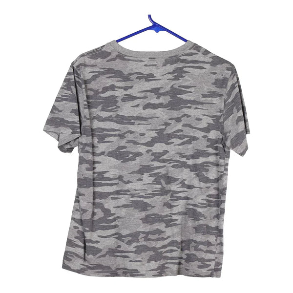 Age 10-12 Ralph Lauren Camo T-Shirt - Large Grey Cotton