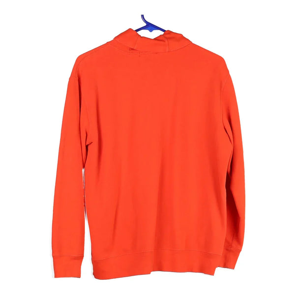 Age 10-12 Ralph Lauren Sweatshirt - Large Orange Cotton