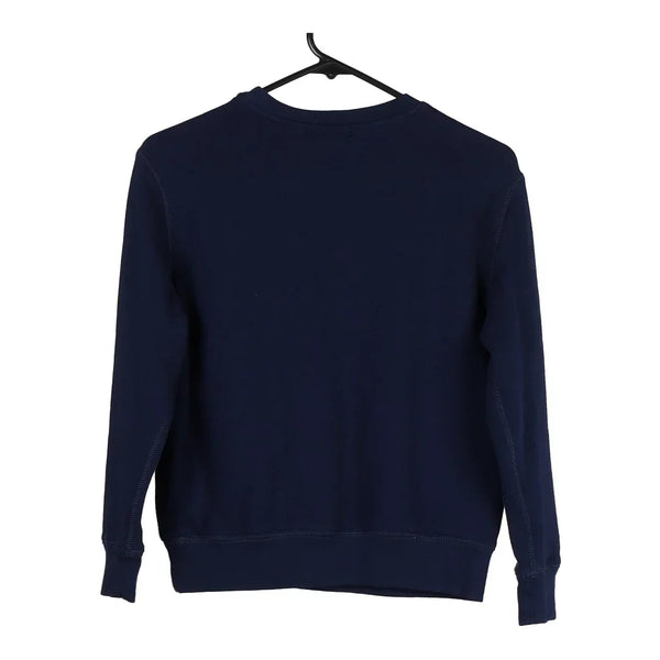 Age 8-9 Ralph Lauren Sweatshirt - Medium Navy Cotton Blend