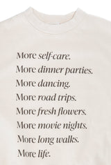 Canvas More Life Sweatshirt