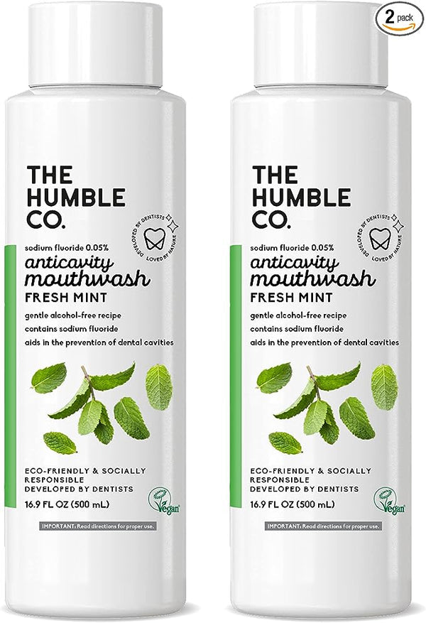Mouthwash Fresh Mint 16.9 fl oz - 2 pack