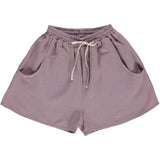 Organic cotton women shorts - Lavender