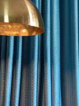Anydrape Curtain Blue 100cmx270cm Fashionable Velvet Window Home Curtains