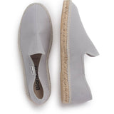 Napoli Eco Friendly Vegan Slip on Espadrilles - Grey