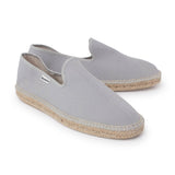 Napoli Eco Friendly Vegan Slip on Espadrilles - Grey