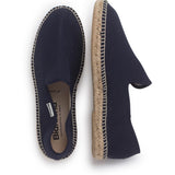 Napoli Eco Friendly Vegan Slip on Espadrilles - Navy