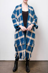 Newman Organic Cotton Plaid Coat