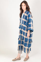 Newman Organic Cotton Plaid Coat