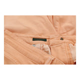 LRL Ralph Lauren Trousers - 30W UK 8 Orange Cotton