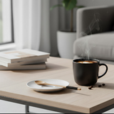 Anygleam Wooden Black 6pcs Wooden Tea Long Spoon Kitchen Tableware