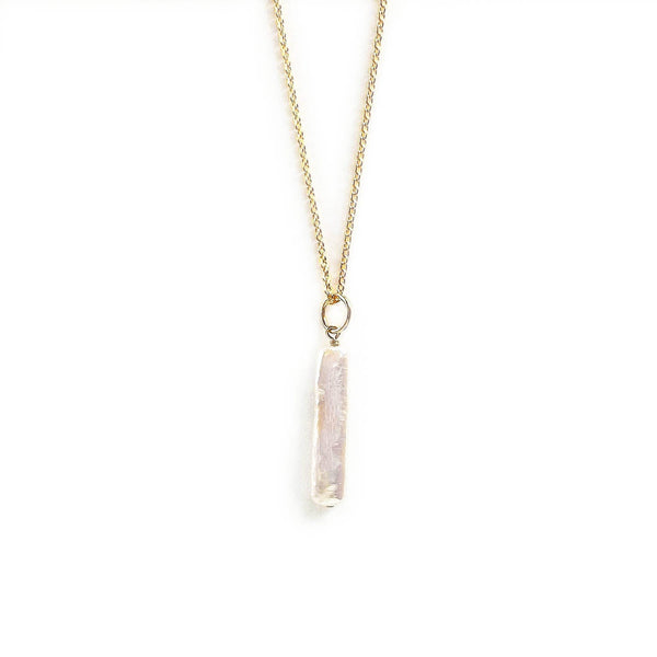 Nora Pearl Necklace Gold - Astor & Orion