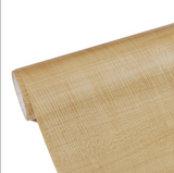 ANYHOUZ Vinyl Floor Tile 40×300cm – Warm Blonde Wood Grain Waterproof Self‑Adhesive Flooring