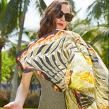 Anyyou 100% Mulberry Silk Mint Green Long Scarf for Women Luxury Beach Shawl Swimwear Cover-Up Pashmina Face Shield Foulard