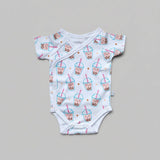 the wee bean organic cotton baby onesie clothing romper bodysuit boba bubble tea newborn kimono style