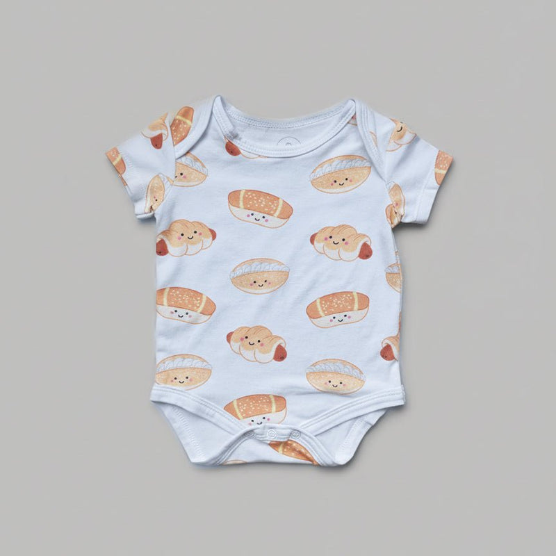 Organic Cotton Baby Onesie - Bakery Buns