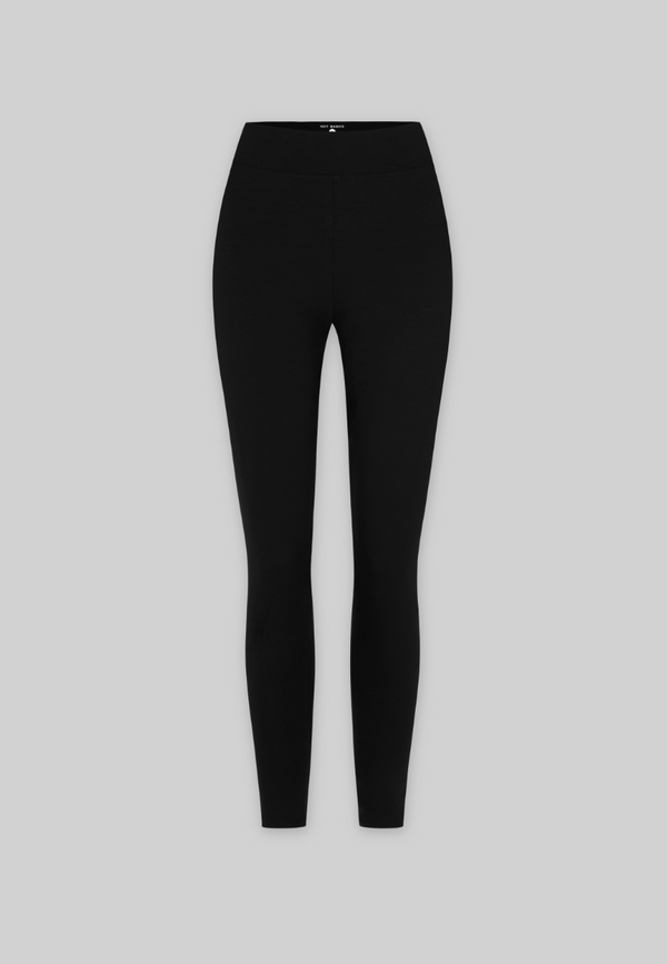 Organic Cotton Leggings, Black