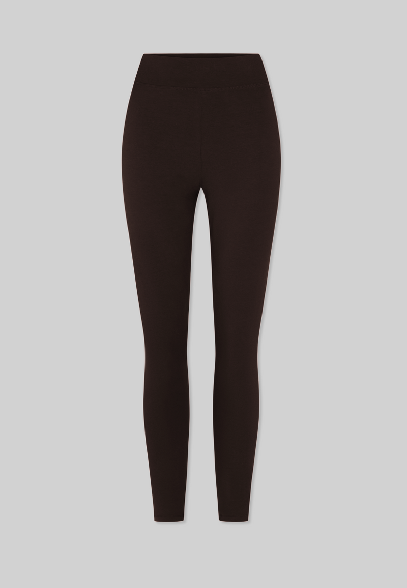 Organic Cotton Leggings, Hot Fudge
