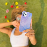 Lavender Blue Reflections Samsung Galaxy S21 Case