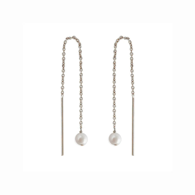 Paloma Threaders Silver - Astor & Orion Consciously Crafted Jewelry