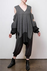 Pamela Hand-Loomed Alpaca Slash Tunic