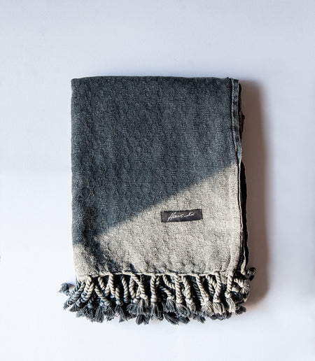 Beach Towel - Washed Black
