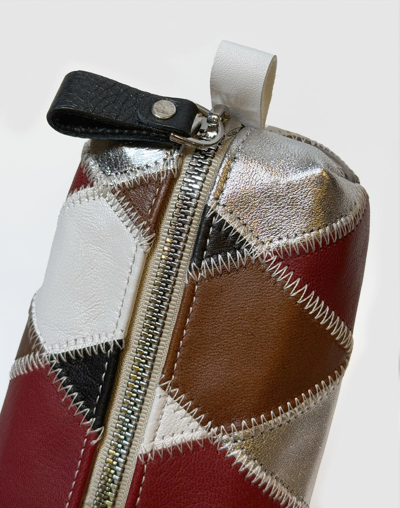 Upcycled Leather Pencil Case