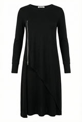 Asymmetrical Zipped Tunic