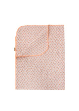 Organic muslin baby blanket - Floral print