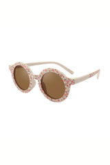 Sustainable kids round sunglasses - Meadow