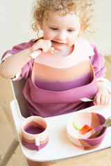 Suction silicone bowl - Pink