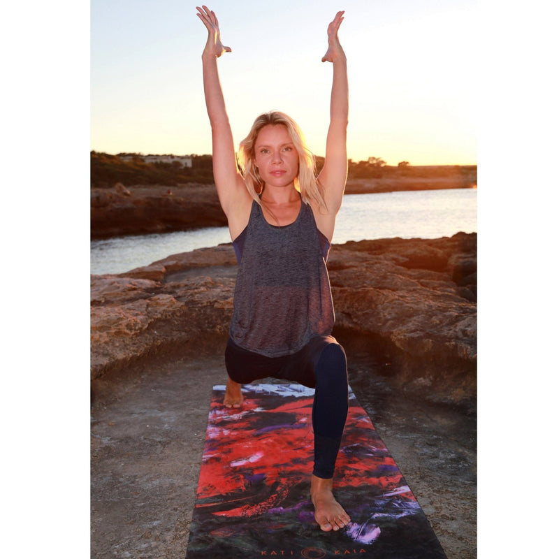 Prometheus Red Artist Yoga Mat