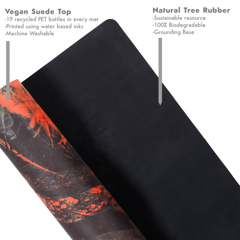 Prometheus Red Artist Yoga Mat